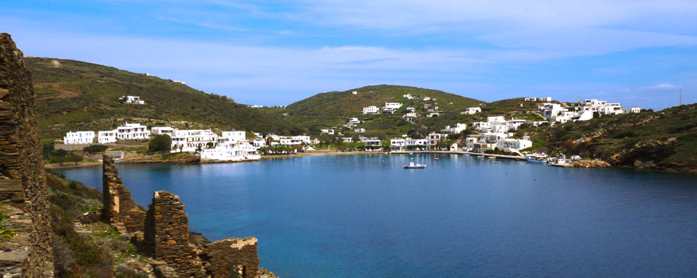 Le village de Faros à Sifnos